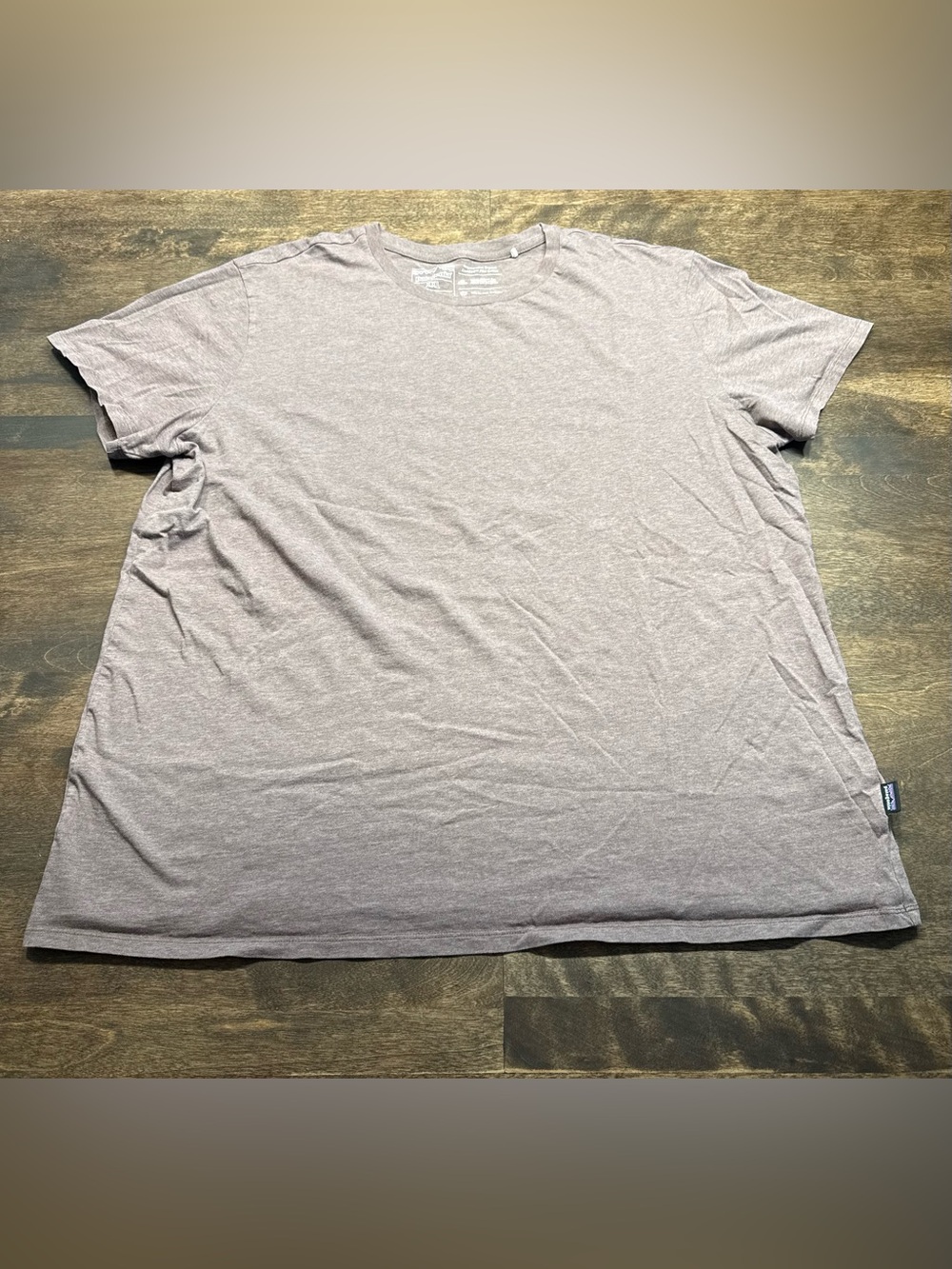 Patagonia Men's Regenerative 100% Organic Cotton Short Sleeve Tee - Light Purple
